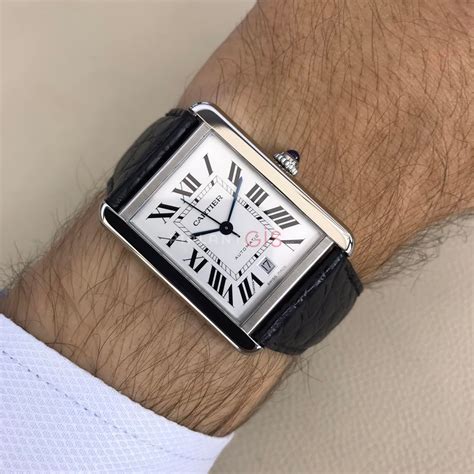 cartier tank solo xl automatic men& 39